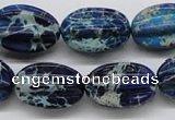 CDI61 16 inches 16*23mm star fruit shaped dyed imperial jasper beads