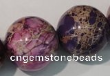 CDI699 15.5 inches 24mm round dyed imperial jasper beads