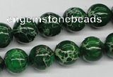 CDI70 16 inches 12mm round dyed imperial jasper beads wholesale