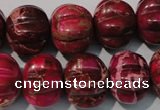 CDI767 15.5 inches 15*18mm pumpkin dyed imperial jasper beads