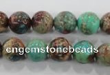 CDI805 15.5 inches 12mm round dyed imperial jasper beads wholesale