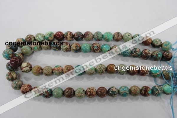 CDI805 15.5 inches 12mm round dyed imperial jasper beads wholesale