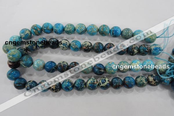 CDI807 15.5 inches 15mm round dyed imperial jasper beads wholesale