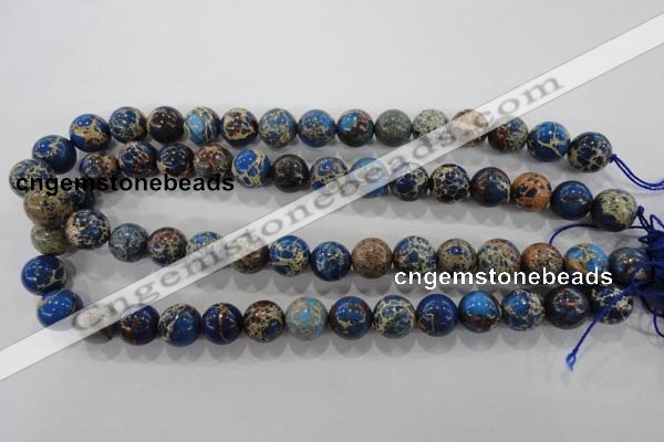 CDI815 15.5 inches 12mm round dyed imperial jasper beads wholesale