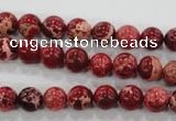 CDI821 15.5 inches 6mm round dyed imperial jasper beads wholesale