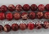 CDI822 15.5 inches 8mm round dyed imperial jasper beads wholesale