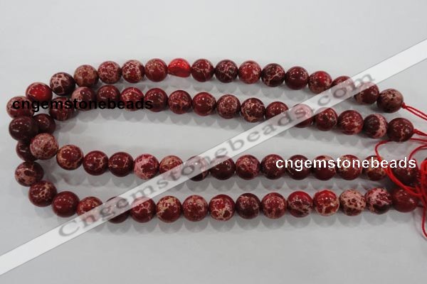 CDI824 15.5 inches 12mm round dyed imperial jasper beads wholesale