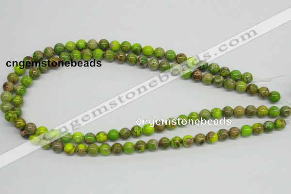 CDI83 16 inches 8mm round dyed imperial jasper beads wholesale