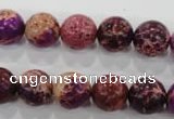 CDI833 15.5 inches 10mm round dyed imperial jasper beads wholesale