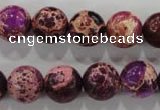 CDI834 15.5 inches 12mm round dyed imperial jasper beads wholesale