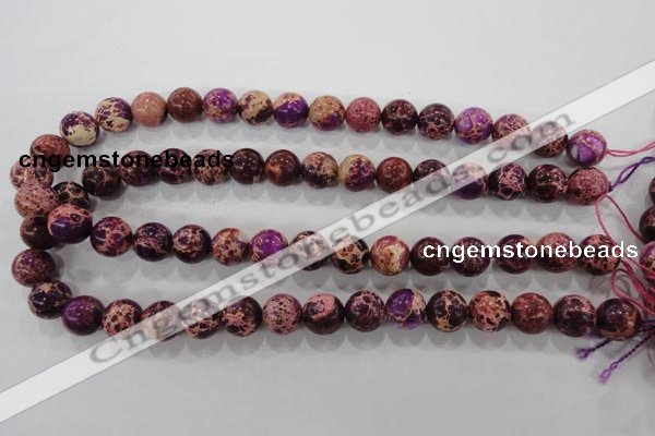 CDI834 15.5 inches 12mm round dyed imperial jasper beads wholesale