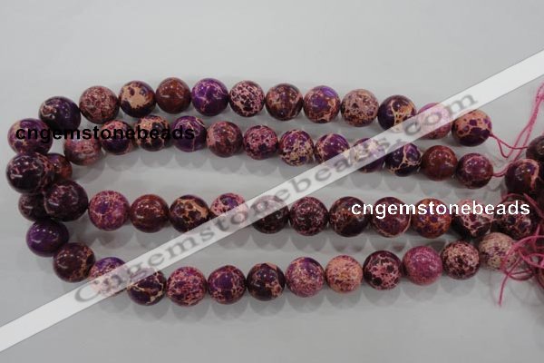 CDI836 15.5 inches 15mm round dyed imperial jasper beads wholesale