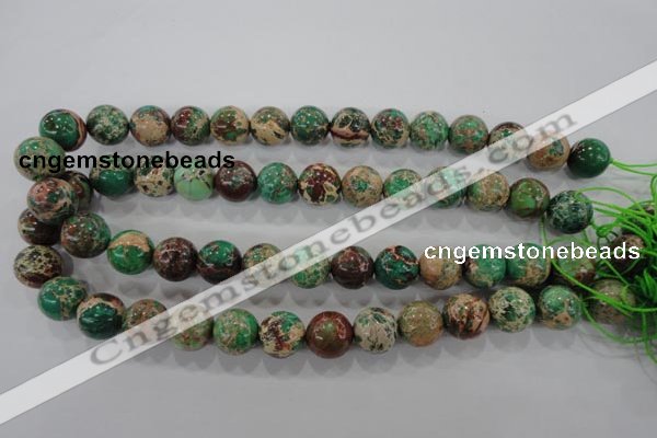 CDI853 15.5 inches 10mm round dyed imperial jasper beads wholesale