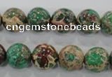 CDI854 15.5 inches 12mm round dyed imperial jasper beads wholesale