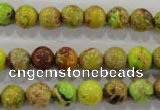 CDI863 15.5 inches 10mm round dyed imperial jasper beads wholesale