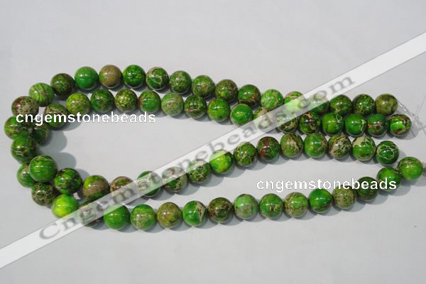 CDI922 15.5 inches 12mm round dyed imperial jasper beads