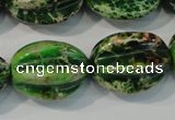 CDI966 15.5 inches 18*25mm star fruit shaped dyed imperial jasper beads