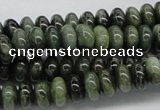 CDJ03 15.5 inches 5*10mm rondelle Canadian jade beads wholesale