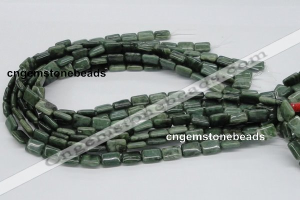 CDJ05 15.5 inches 10*14mm rectangle Canadian jade beads wholesale