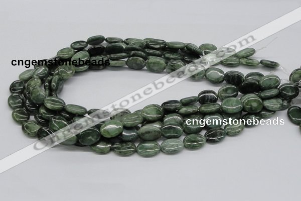 CDJ08 15.5 inches 12*16mm oval Canadian jade beads wholesale