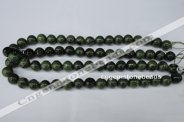 CDJ101 15.5 inches 12mm round Canadian jade beads wholesale