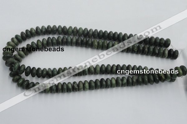 CDJ12 15.5 inches 6*12mm rondelle Canadian jade beads wholesale