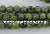 CDJ139 15.5 inches 6mm round Canadian jade beads wholesale