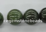 CDJ143 15.5 inches 18mm round Canadian jade beads wholesale