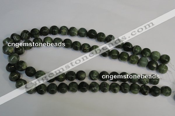 CDJ20 15.5 inches 12mm pumpkin Canadian jade beads wholesale