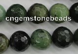 CDJ266 15.5 inches 16mm faceted round Canadian jade beads wholesale