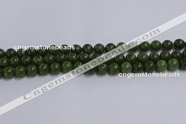 CDJ273 15.5 inches 10mm round Canadian jade beads wholesale