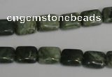 CDJ30 15.5 inches 8*10mm rectangle Canadian jade beads wholesale