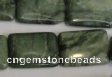 CDJ33 15.5 inches 18*25mm rectangle Canadian jade beads wholesale