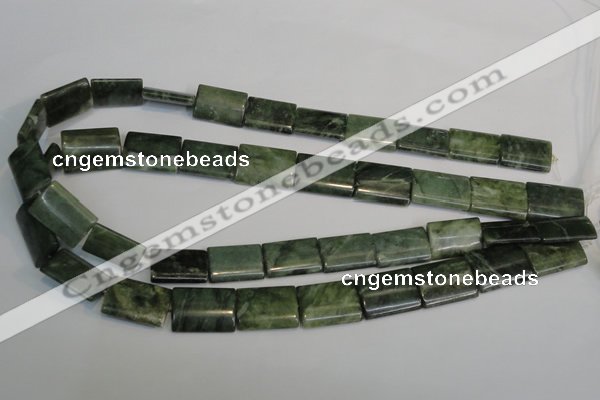 CDJ34 15.5 inches 13*18mm flat tube Canadian jade beads wholesale