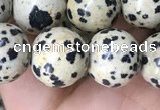 CDM94 15.5 inches 12mm round dalmatian jasper beads wholesale