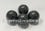 CDN1020 25mm round hematite decorations wholesale