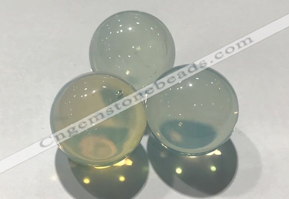 CDN1039 30mm round opal decorations wholesale