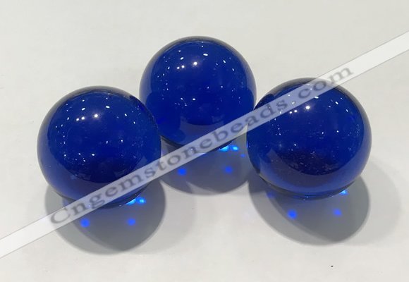 CDN1043 30mm round glass decorations wholesale