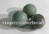 CDN1085 30mm round amazonite decorations wholesale