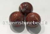 CDN1108 30mm round brecciated jasper decorations wholesale