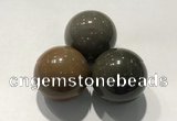 CDN1125 30mm round jasper decorations wholesale