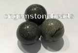 CDN1165 30mm round jasper decorations wholesale