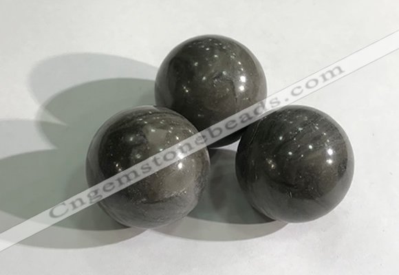 CDN1166 30mm round jasper decorations wholesale