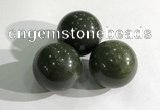 CDN1169 30mm round jasper decorations wholesale