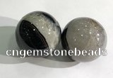 CDN1206 40mm round druzy agate decorations wholesale