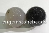 CDN1208 40mm round agate decorations wholesale