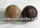 CDN1209 40mm round agate decorations wholesale