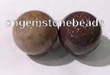 CDN1213 40mm round agate decorations wholesale