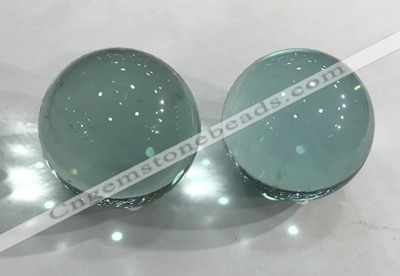 CDN1228 40mm round glass decorations wholesale