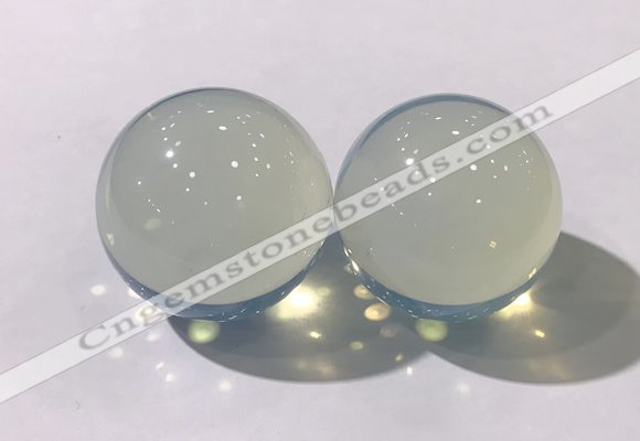 CDN1231 40mm round glass decorations wholesale